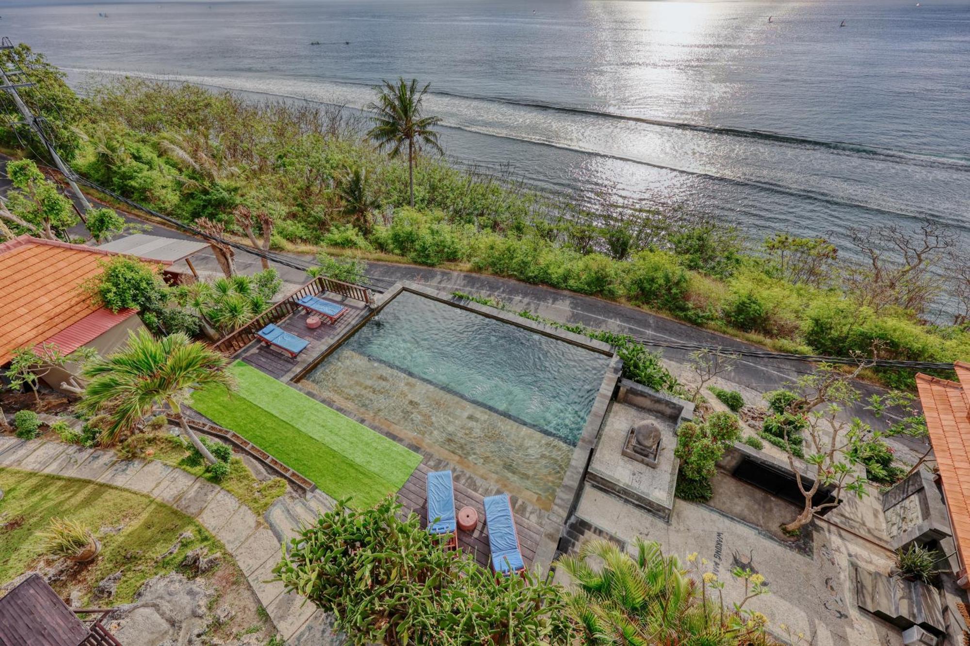Manta Cottage Seaview Plus Batununggul Bagian luar foto